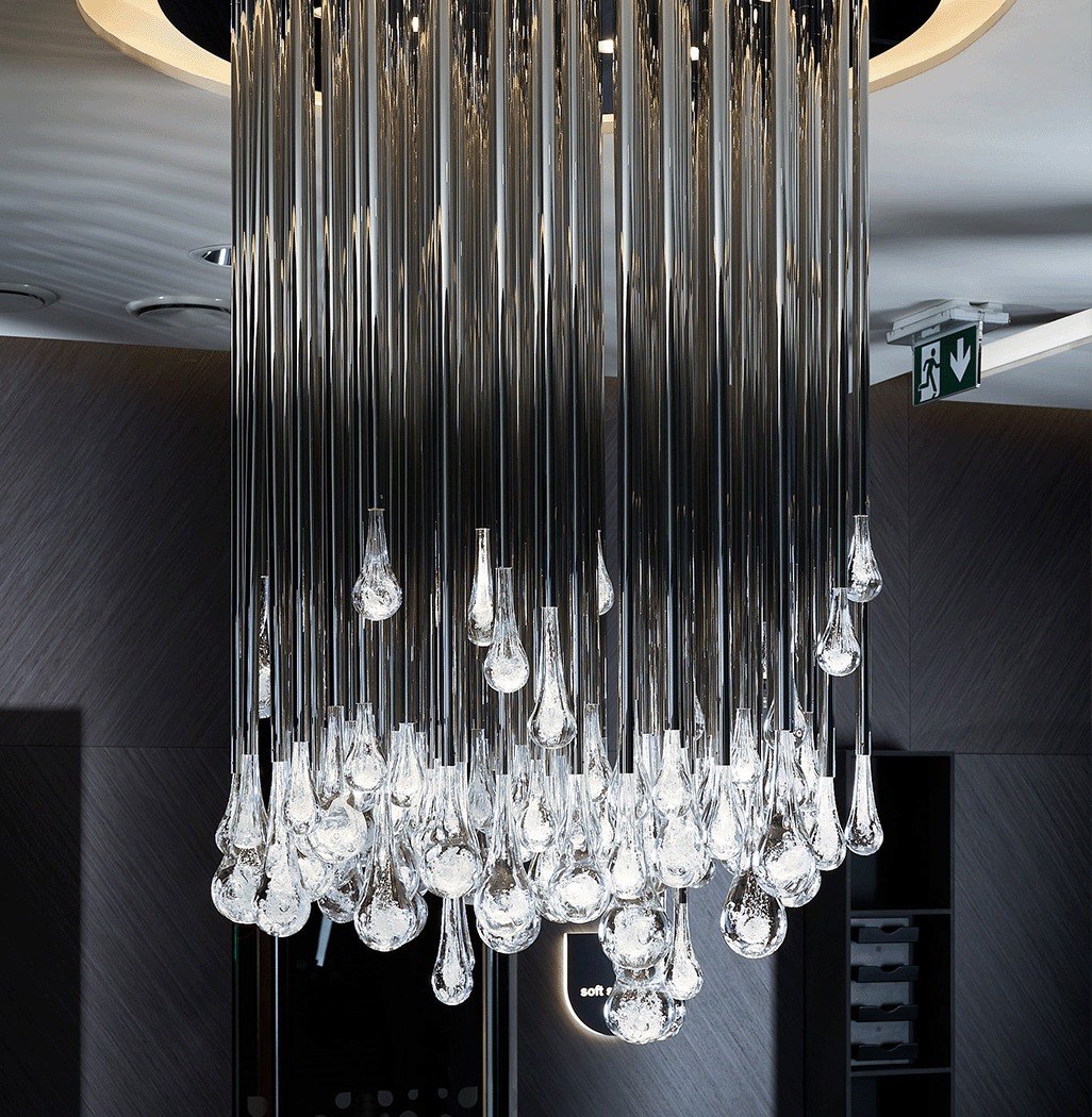 drop interior chandelier